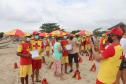Corpo de Bombeiros forma 55 guarda-vidas civis voluntários no Litoral