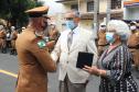Batalhão de Trânsito completa 70 anos e recebe 45 novas motocicletas durante solenidade em Curitiba