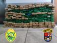 CHOQUE 6º BPM APREENDE 240KG DE MACONHA