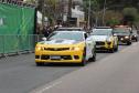 Tropas da Polícia Militar participam do desfile cívico-militar alusivo ao Dia da Independência. 