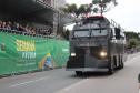 Tropas da Polícia Militar participam do desfile cívico-militar alusivo ao Dia da Independência. 
