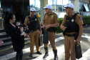 BPTRAN RECEBE VISITA DE RECÉM-NASCIDO SALVA POR POLICIAIS