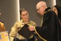 O evento contou com a presença de diversas autoridades civis e militares, além de amigos e familiares dos membros da academia