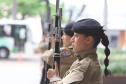 O Coronel André Cristiano Dorecki, que estava à frente do 3º CRPM, transmitiu oficialmente o comando ao Tenente-Coronel Carlos Alberto Rocha