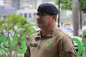 O Coronel André Cristiano Dorecki, que estava à frente do 3º CRPM, transmitiu oficialmente o comando ao Tenente-Coronel Carlos Alberto Rocha