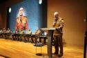 O Coronel André Cristiano Dorecki, que estava à frente do 3º CRPM, transmitiu oficialmente o comando ao Tenente-Coronel Carlos Alberto Rocha