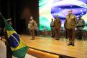 O Coronel André Cristiano Dorecki, que estava à frente do 3º CRPM, transmitiu oficialmente o comando ao Tenente-Coronel Carlos Alberto Rocha
