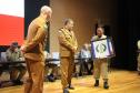 O Coronel André Cristiano Dorecki, que estava à frente do 3º CRPM, transmitiu oficialmente o comando ao Tenente-Coronel Carlos Alberto Rocha