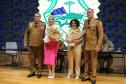 O Coronel André Cristiano Dorecki, que estava à frente do 3º CRPM, transmitiu oficialmente o comando ao Tenente-Coronel Carlos Alberto Rocha