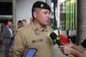 O Coronel André Cristiano Dorecki, que estava à frente do 3º CRPM, transmitiu oficialmente o comando ao Tenente-Coronel Carlos Alberto Rocha