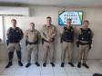 Café dos aniversáriantes e Policial destaque do mês