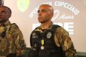 Durante o evento ocorreram homenagens, entrega de certificados e medalhas a policiais que se destacaram ao longo dos anos