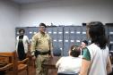 Comandante-geral da PMPR visita 4º Colégio da PM em Maringá