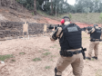 POLICIAIS MILITARES DO BATALHÃO DE POLÍCIA DE TRÂNSITO PARTICIPAM DE INSTRUÇÃO DE ARMAS PORTÁTEIS