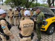 POLICIAIS DO BPTRAN REALIZARAM CURSO DE DIREÇÃO DEFENSIVA OFF-ROAD E OPERAÇÃO DAS NOVAS VIATURAS RANGER 4X4