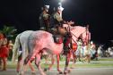 O policiamento ostensivo esteve presente nos locais de maior movimento, como praias, praças e eventos públicos, garantindo a segurança durante os shows e queima de fogos.