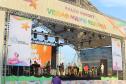 Banda da Polícia Militar do Paraná (PMPR) se apresentou no Palco Sunset