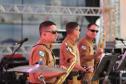 Banda da Polícia Militar do Paraná (PMPR) se apresentou no Palco Sunset