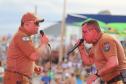 Banda da Polícia Militar do Paraná (PMPR) se apresentou no Palco Sunset