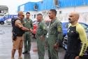 O coronel Jefferson Silva, acompanhado pelo Chefe do Estado-Maior, coronel Paulo Roberto Lima, realizaram encontros para acompanhar de perto as atividades 