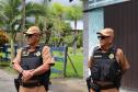 O coronel Jefferson Silva, acompanhado pelo Chefe do Estado-Maior, coronel Paulo Roberto Lima, realizaram encontros para acompanhar de perto as atividades 