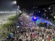 O evento que reuniu mais de 150 mil pessoas contou  com um forte esquema de policiamento preventivo e ostensivo