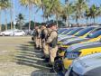 A atuação da PMPR contou com diversas modalidades de policiamento