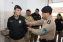 Diretoria de Gestão de Pessoas da PMPR apresenta novo brasão em solenidade no Quartel do Comando-Geral