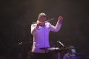 Com o tema “Vozes”, o espetáculo trouxe ao palco uma coletânea musical que revisita a trajetória da banda