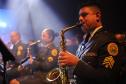 Com o tema “Vozes”, o espetáculo trouxe ao palco uma coletânea musical que revisita a trajetória da banda