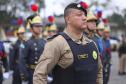 A cerimônia foi marcada por atos simbólicos de homenagem à história e à missão da corporação