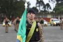 A cerimônia foi marcada por atos simbólicos de homenagem à história e à missão da corporação
