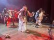 Com o tema “Vozes”, o espetáculo trouxe ao palco uma coletânea musical que revisita a trajetória da banda