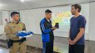 PMPR realiza torneio de vôlei com presença de atleta campeão pela seleção brasileira