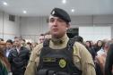 A Polícia Militar do Paraná também participa ativamente da feira, garantindo a segurança de todos os visitantes e mantendo um estande de exposição