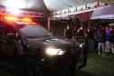 A Polícia Militar do Paraná também participa ativamente da feira, garantindo a segurança de todos os visitantes e mantendo um estande de exposição