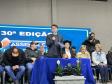 A Polícia Militar do Paraná também participa ativamente da feira, garantindo a segurança de todos os visitantes e mantendo um estande de exposição