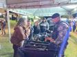 A Polícia Militar do Paraná também participa ativamente da feira, garantindo a segurança de todos os visitantes e mantendo um estande de exposição