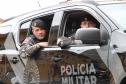 As unidades especializadas da PMPR foram mobilizadas para apoiar as forças locais e reforçar áreas estratégicas
