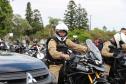 PMPR reúne mais de 500 motociclistas em passeio que marca os 171 anos da corporação