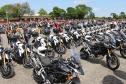 PMPR reúne mais de 500 motociclistas em passeio que marca os 171 anos da corporação