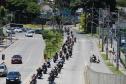 PMPR reúne mais de 500 motociclistas em passeio que marca os 171 anos da corporação