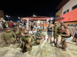 Banda da PMPR transforma a Colônia de Férias em um verdadeiro show de alegria