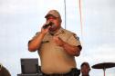 Comandante-geral da PMPR prestigia Banda de Música da PMPR na Arena Mundo RIC em Caiobá