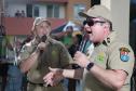 Banda da PMPR transforma a Colônia de Férias em um verdadeiro show de alegria