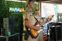 Banda da PMPR encanta público em apresentação inédita na Ilha do Mel