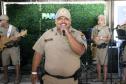 Banda da PMPR encanta público em apresentação inédita na Ilha do Mel