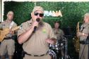Banda da PMPR encanta público em apresentação inédita na Ilha do Mel