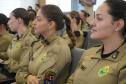 PMPR promove encontro “Chá de Rosas” e debate identidade feminina entre policiais militares