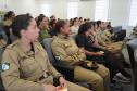 PMPR promove encontro “Chá de Rosas” e debate identidade feminina entre policiais militares